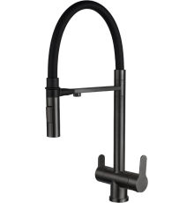 Смеситель для кухни Zorg Sanitary SZR-3030 GRAFIT черный