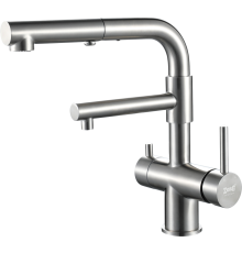 Смеситель для кухни Zorg Sanitary SZR-3216 хром