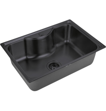 Мойка кухонная Zorg Inox PVD SZR 6545 GRAFIT графит