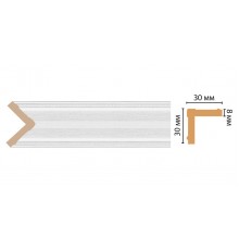 Угол DECOMASTER 116-16 ДМ (30*30*2400 мм)