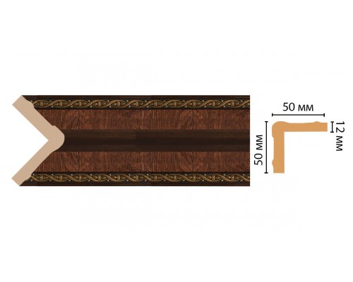 Угол DECOMASTER 142-2 ДМ (50*50*2400 мм)