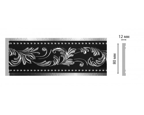 Молдинг DECOMASTER 150-63 (80*12*2400 мм)