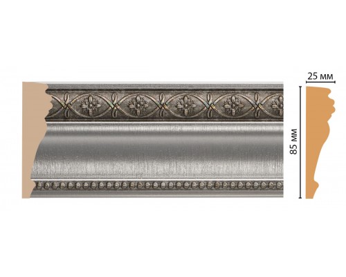 Молдинг DECOMASTER 152-55 ДМ (85*25*2400 мм)