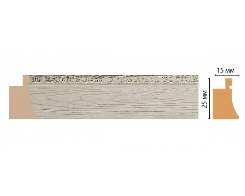 Багет DECOMASTER 584-1070 (25*15*2900мм)