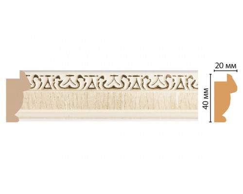 Багет DECOMASTER 807-6 (40*20*2900мм)