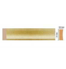 Молдинг DECOMASTER D046-374 (25*8*2400мм) золото