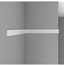 Молдинг гладкий DECOMASTER 97607 (47*9*2400мм)