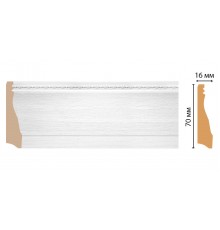 Плинтус напольный DECOMASTER 193-16 (70*16*2400мм)