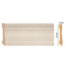Плинтус напольный DECOMASTER 195-13 (95*14*2400мм)