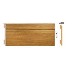 Плинтус напольный DECOMASTER D105-73ДМ (107*12*2400мм)
