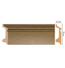 Плинтус напольный DECOMASTER D122-73ДМ (78*21*2400мм)