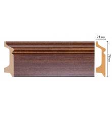 Плинтус напольный DECOMASTER D122-75ДМ (78*21*2400мм)