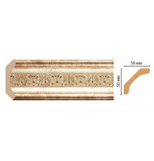 Плинтус потолочный DECOMASTER 167-127 (48*48*2400мм)