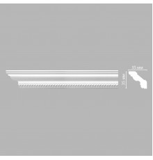 Плинтус потолочный с рисунком DECOMASTER 95637F гибкий (35*35*2400мм)