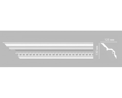 Плинтус потолочный с рисунком DECOMASTER DT-5A (130х125x2400)