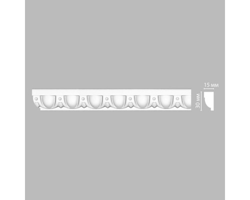 Молдинг с рисунком DECOMASTER DT-8015F гибкий (30*15*2400мм)
