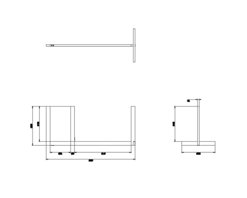 Gessi Inverso  Accessories Напольный держатель для полотенец, цвет: Gold Brushed CCP. 20939#087