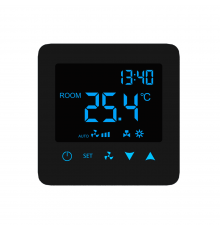 Настенный терморегуляторKЗTO VT601 черный KZTOVT601Ч