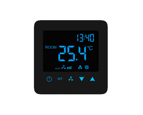 Настенный терморегуляторKЗTO VT601 черный KZTOVT601Ч