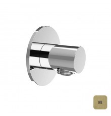 Almar Вывод для душевого шланга, настенный, цвет: High Brass Brushed PVD. E095040.HB