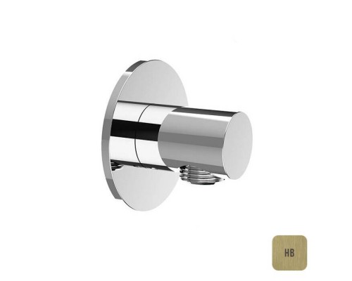 Almar Вывод для душевого шланга, настенный, цвет: High Brass Brushed PVD. E095040.HB