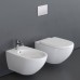 Duravit Architec Унитаз подвесной 57.5х36.5см, с вертикальным смывом, вкл. крепление Durafix, объем 4,5 л, Цвет: Белый. 2546090064