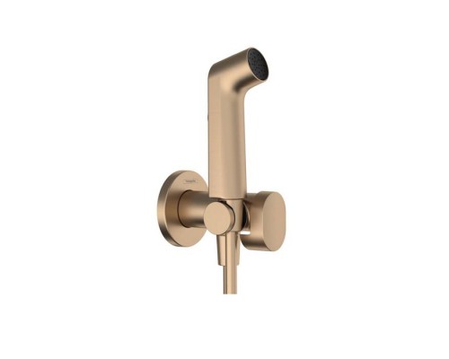 Hansgrohe Bidette E Гигиенический душ со смесителем, держатель, цвет: бронза. 29232140 Hansgrohe Bidette E Гигиенический душ со смесителем, держатель, цвет: бронза. 29232140