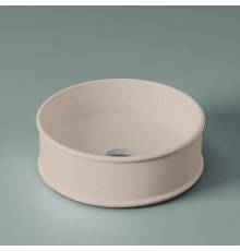 Artceram Atelier Раковина 44 см, без отв., накладная, без перелива, цвет: matera. ATL001 41 00