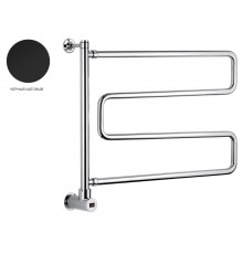 Margaroli Vento. Полотенцесушитель электрический, арт. 500/SP, BOX, цвет черный матовый 500SPDBB