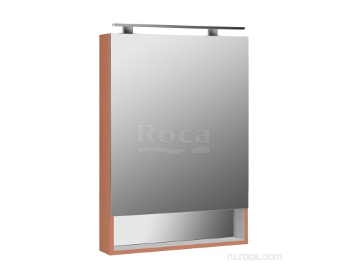 Roca Z.RU93.0.784.0 The Gap Шкаф зеркальный 600х850х129 мм, LED светильник, терракота