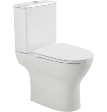 Унитаз-компакт BelBagno Lounge BB045CPR/SC безободковый, с микролифтом, бачок BB045/051T
