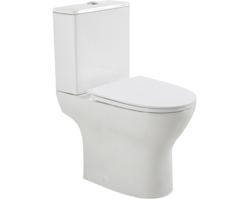 Унитаз-компакт BelBagno Lounge BB045CPR/SC безободковый, с микролифтом, бачок BB045/051T Унитаз-компакт BelBagno Lounge BB045CPR/SC безободковый, с микролифтом, бачок BB045/051T