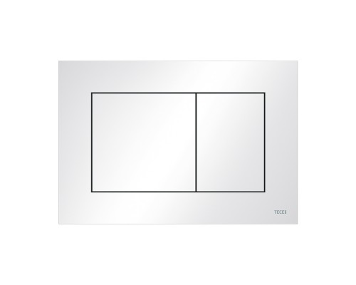 TECEnow Клавиша смыва пластиковая, белая, антибактериальное покрытие 9240405