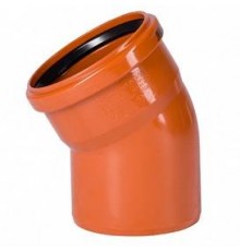 Отвод, Ostendorf, KGB, 30°, 110, 110, PVC (поливинилхлорид)