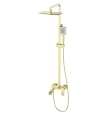 Душевая стойка Wonzon   Woghand WW-88739009-BG, брашированное золото