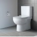Duravit DuraStyle basic Унитаз-моноблок 36.5х65см., безободковый, слив универсальный, подключение снизу слева, цвет: белый. 21820900002, 0941100005