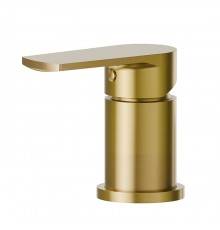 Newform Haka Переключатель потоков на борт ванны, на 1 источник, цвет: PVD brushed gold. 72086.59.097