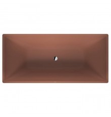 Duravit Vitrium Ванна отдельностоящая 185x85см., с ножками, с2 наклонами для спины, прямоугольная, цвет: матовая корица. 700430HC