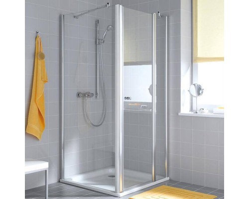 KERMI Atea Боковая стенка для дверей Atea 100х185см., серебро, стекло Siesta+Kermiclean. AT TWD 10018VWK KERMI Atea Боковая стенка для дверей Atea 100х185см., серебро, стекло Siesta+Kermiclean. AT TWD 10018VWK