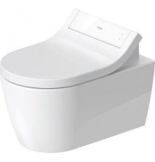 Duravit ME by Starck Унитаз подвесной 57х37 см, безободковый, HygieneFlush для SensoWash, цвет: белый. 2579592000,  613000012004300
