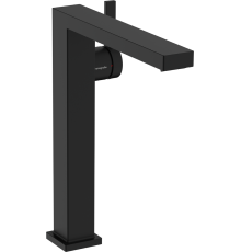 Смеситель для раковины Hansgrohe Tecturis E 240 Fine 73070670 матовый черный