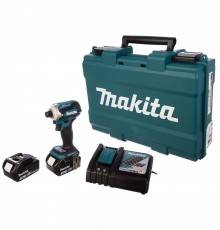 Шуруповерт аккумуляторный ударный Makita DTD171RFE + Аккумулятор Makita BL1850B (акция)