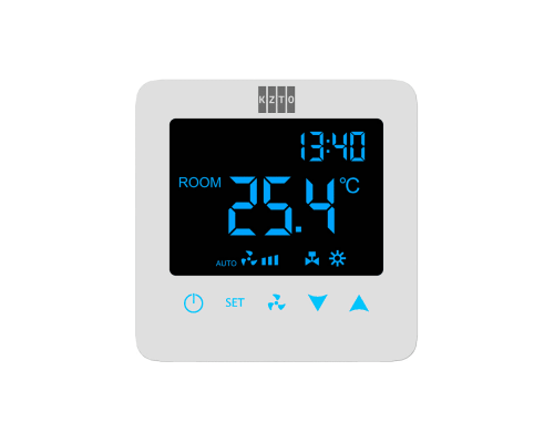 Настенный терморегуляторKЗTO VT601 белый KZTOVT601Б