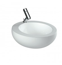 Laufen Alessi One Раковина-чаша 52х52х17.5 см, 1 отв., покрытие LLC, цвет: белый. 8.1897.1.400.104.1