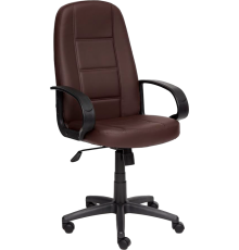 Компьютерное кресло TetChair СН747, искусственная кожа коричневая 36-36