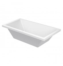 Duravit Starck Ванна акрил прямоугольная 180x90см , встраиваемая или с панелями ,с 2 наклонами для спины, с переливом Цвет: белый. 790100000000000,  700052000000000