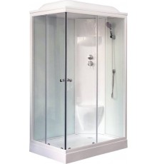 Душевая кабина Royal Bath HP RB 8120HP6-WT-R с низким поддоном, с сиденьем