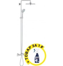 Душевая стойка Grohe Euphoria 27475001 + средство для металлических поверхностей