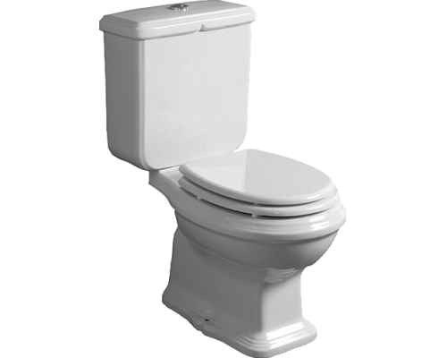 Унитаз-компакт Simas Arcade AR 821 крышка-сиденье AR 006 с микролифтом, механизм смыва хром, крепеж хром