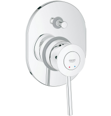 Смеситель для ванны с душем Grohe BauClassic 29047000 С ВНУТРЕННЕЙ ЧАСТЬЮ